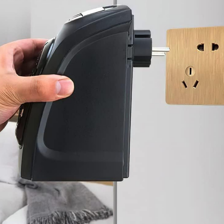 Warmfell™ Wall-Mountable PTC Plug-In Heater with Thermostat