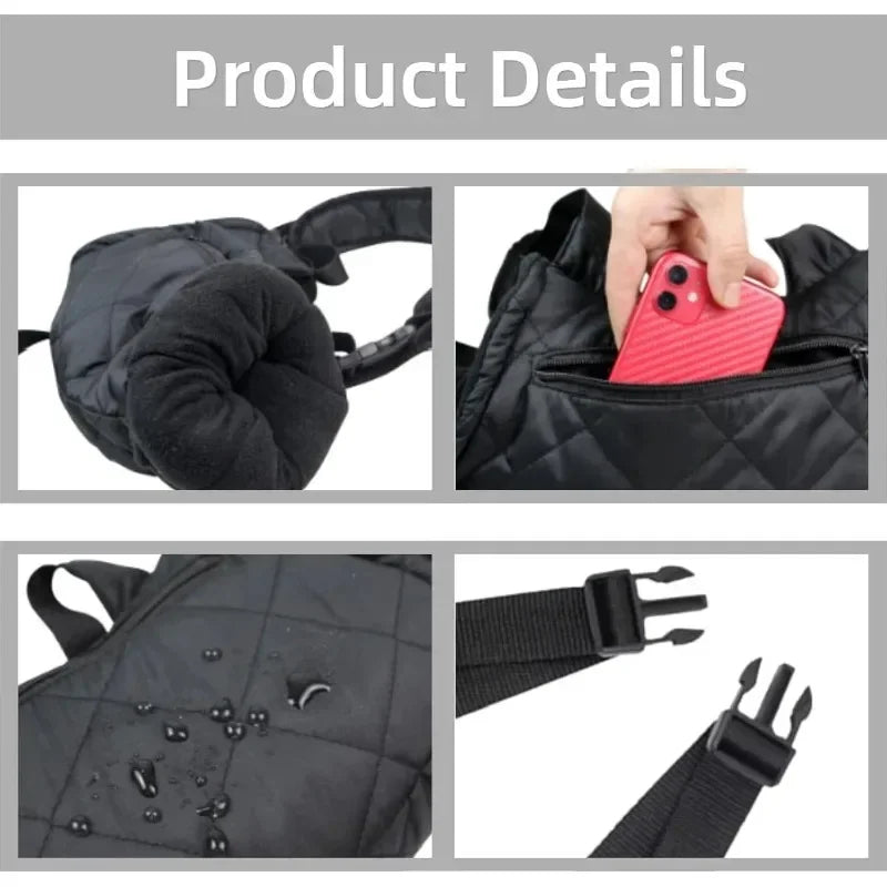 Warmfell™ Heated Hand Muff with Three Adjustable Heat Settings