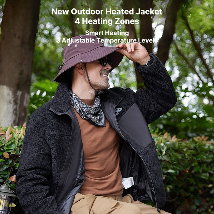Warmfell™ Heated Fleece Jacket with 4-Zone Warmth