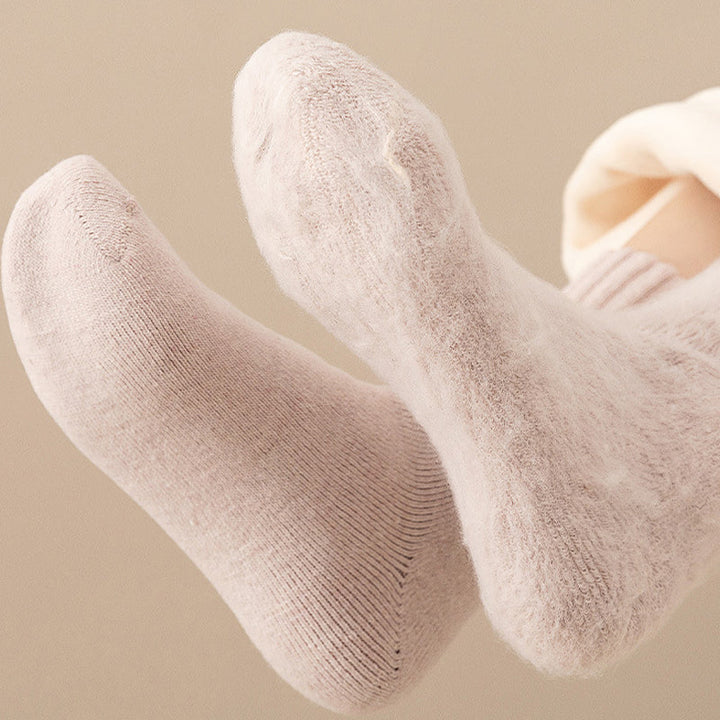 Warmfell™ Fleece-Lined Thermal Socks, 3-Pair Set with Moisture Wicking