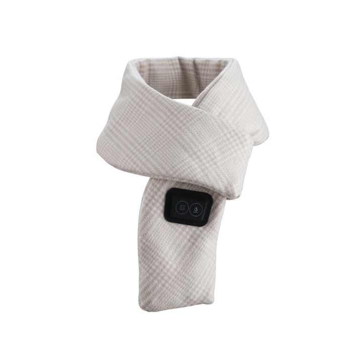 Warmfell™ Velvet Heated Scarf with Three Heat Levels and USB Power