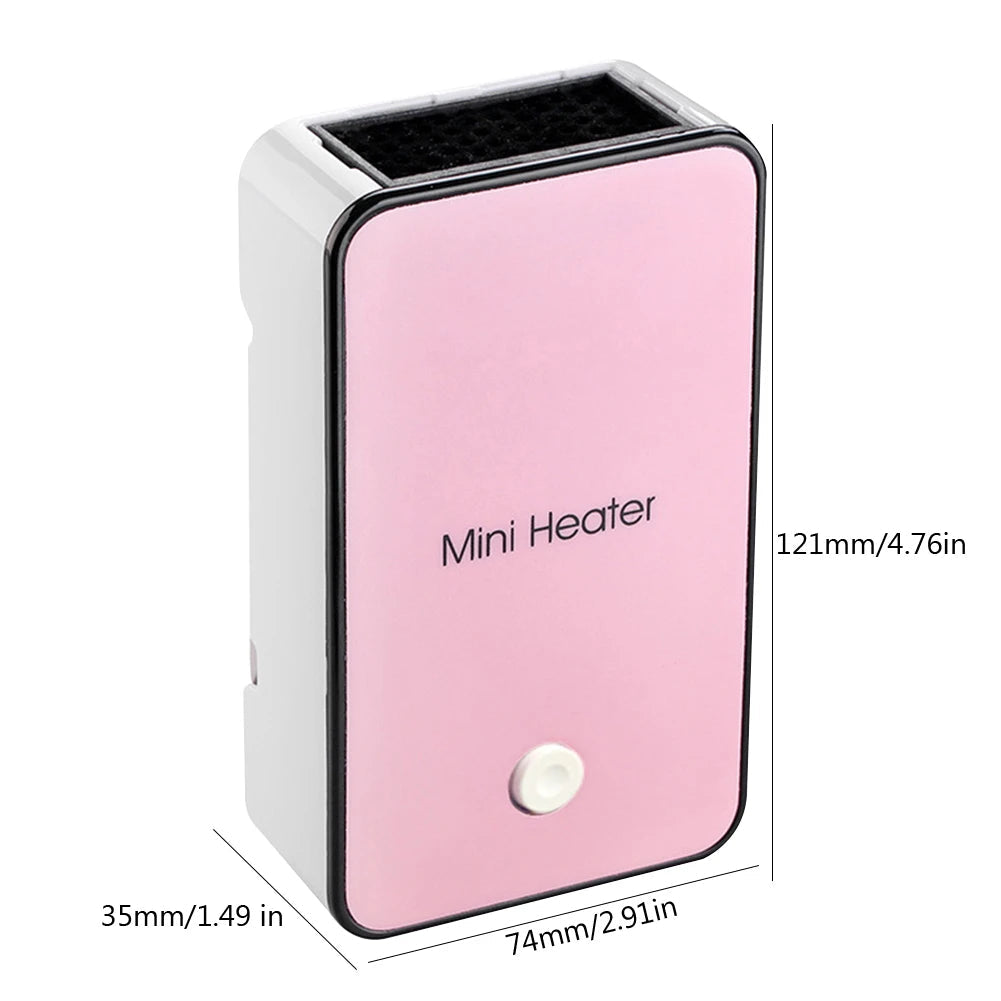 Warmfell™ Compact Fan Heater with Tilting Anti-Slip Stand