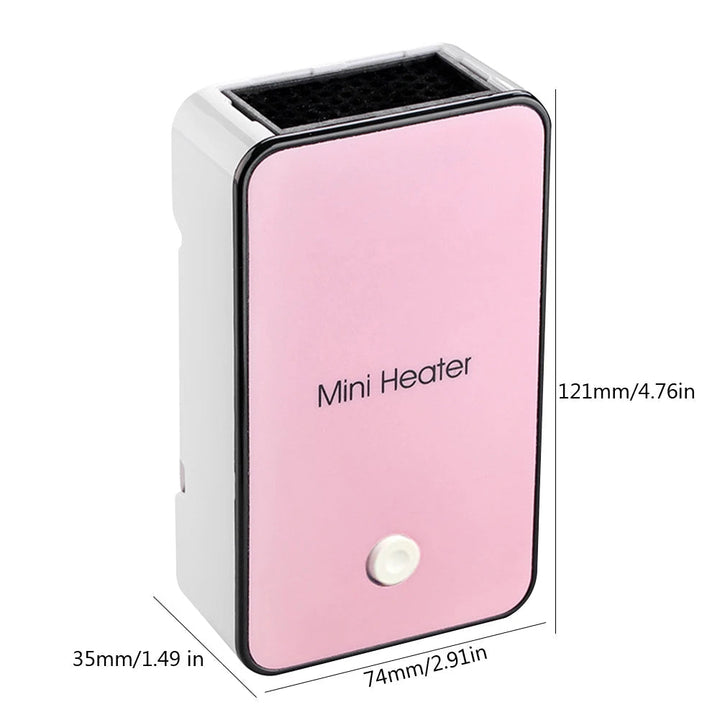 Warmfell™ Compact Fan Heater with Tilting Anti-Slip Stand