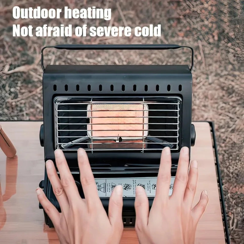 Warmfell™ Gas Camping Heater Stove for Outdoor Warmth