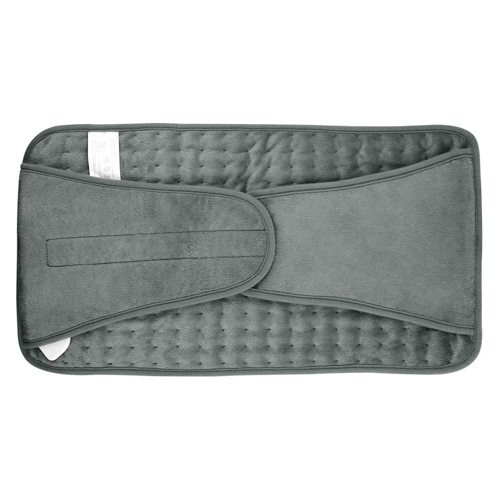 Grey heated waist belt with controller