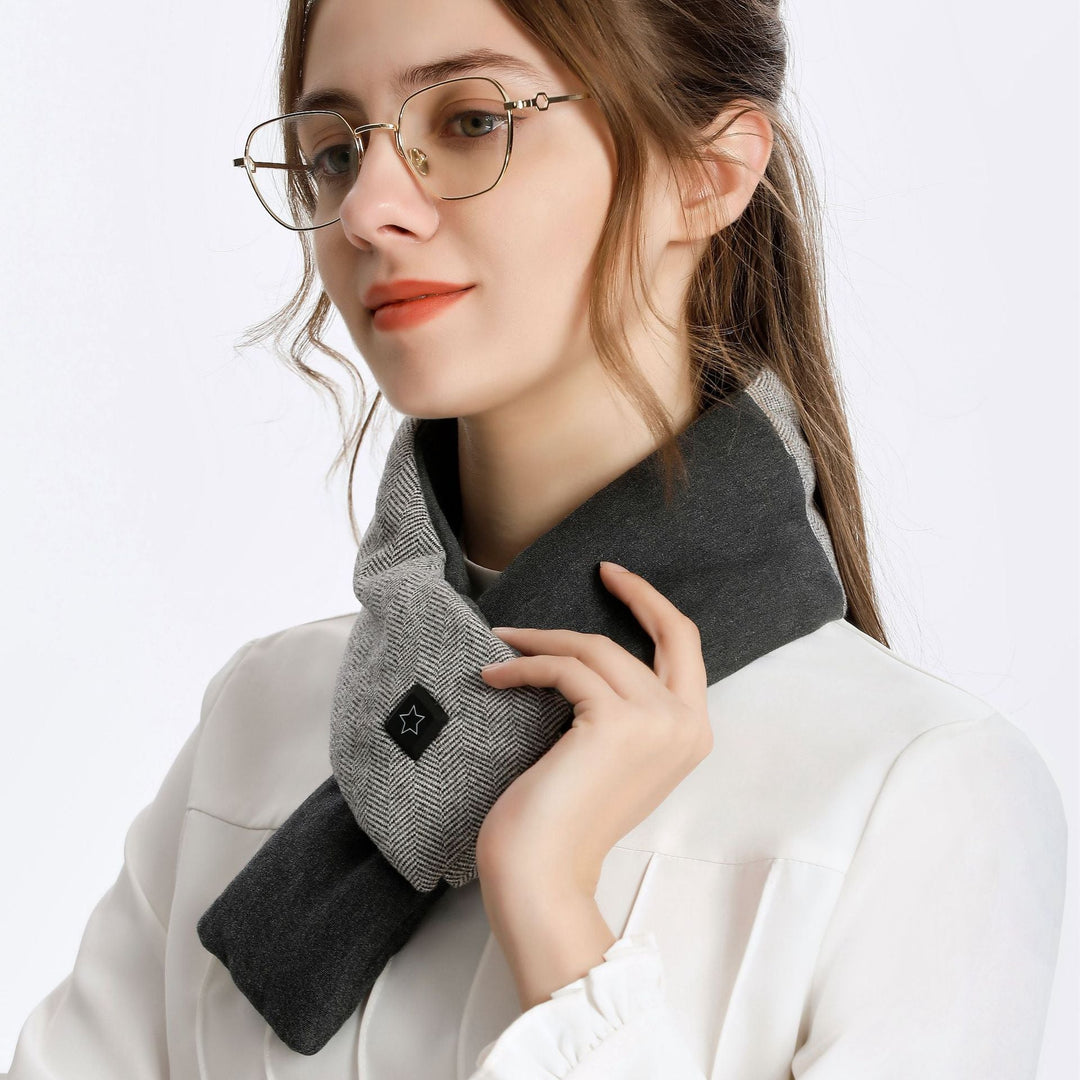 Warmfell™ Heated Cotton Scarf with USB and 3 Heat Settings