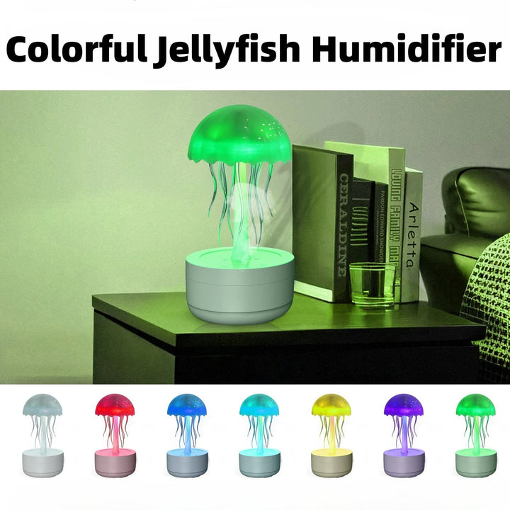 Jellyfish Fragrance Diffuser With Colourful Night Light