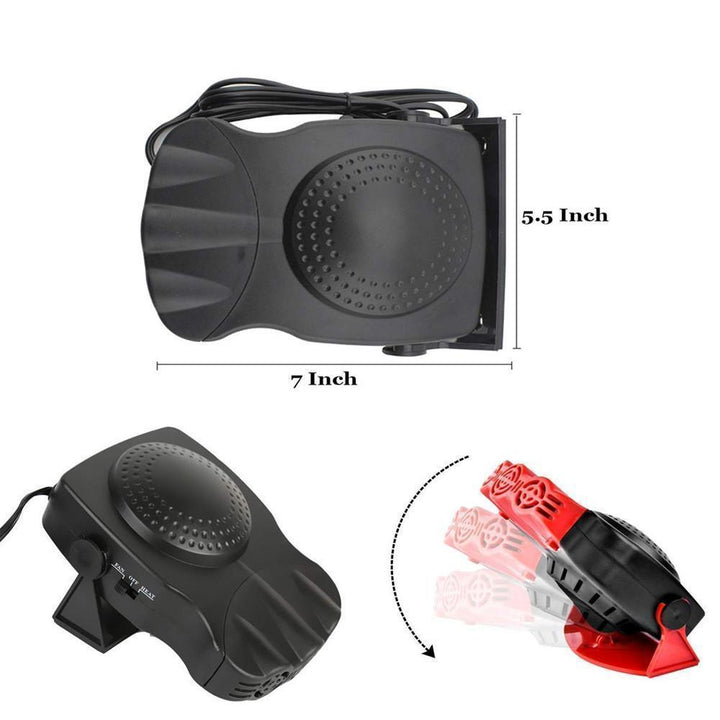 Warmfell™ All-Season Car Heater and Cooler for Fast Fog Clearing