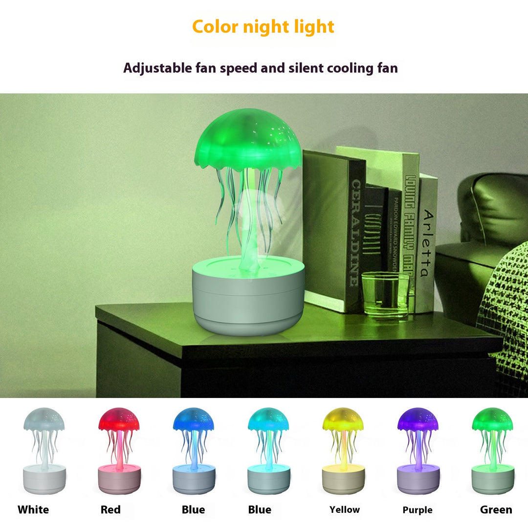 Jellyfish Fragrance Diffuser With Colourful Night Light