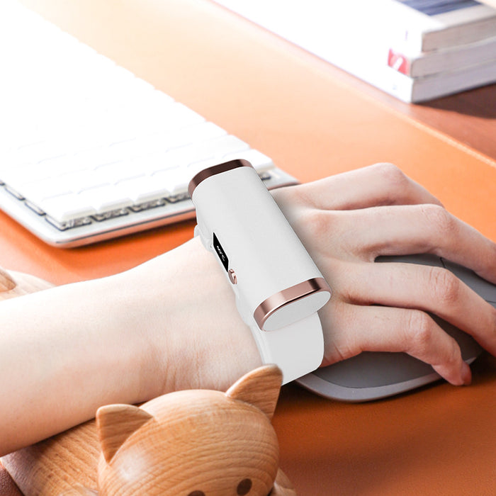 Warmfell Wearable Bracelet Hand Warmer with Digital Display