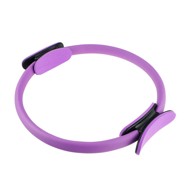 Pilates ring with padded handles