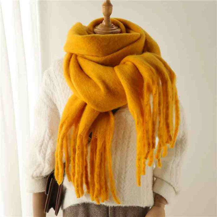 Warmfell Thick Fluffy Winter Scarf in 19 Colours