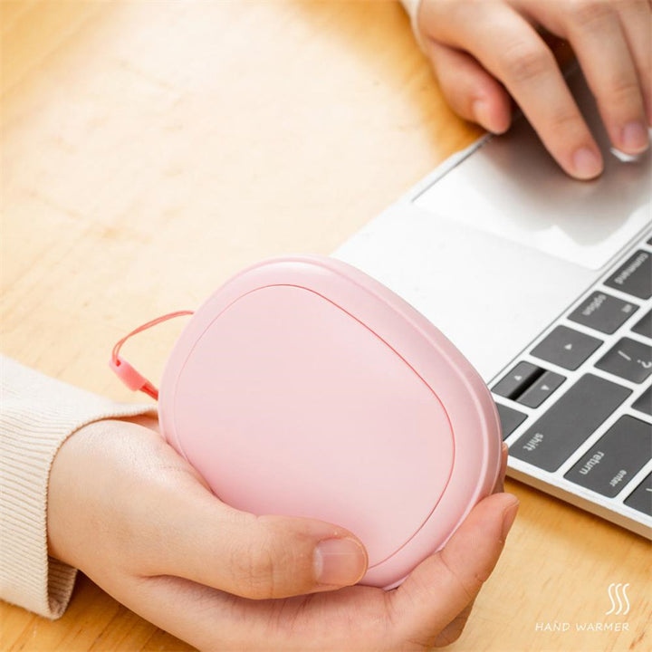 Double-sided rechargeable hand warmer with three settings