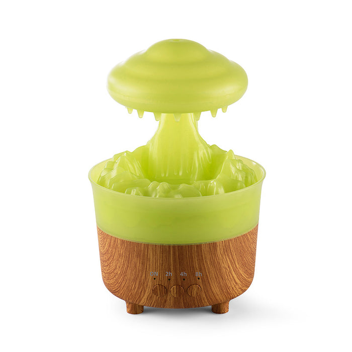 Warmfell Rain cloud humidifier with dripping raindrop effect