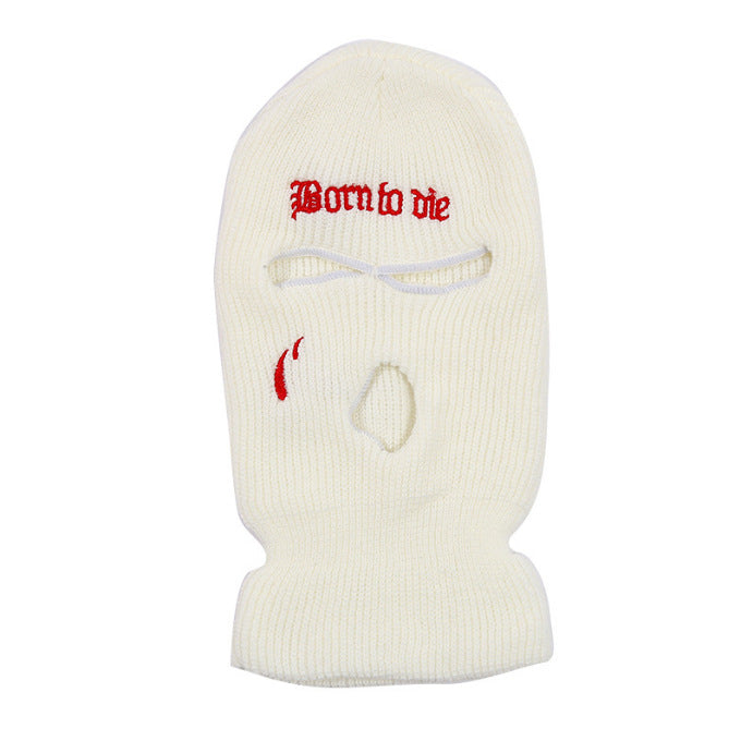 Neon Cotton Balaclava, Three-Hole Full Face Ski Mask