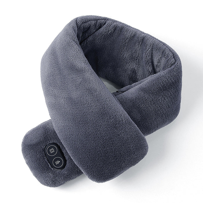 Warmfell USB heated neck wrap with vibration massage – 3 heat settings