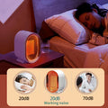 Mini Desk Heater – Portable Ceramic Fan Heater