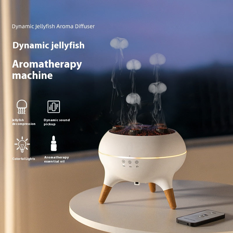 Jellyfish Ultrasonic Humidifier With Remote And Timing Function