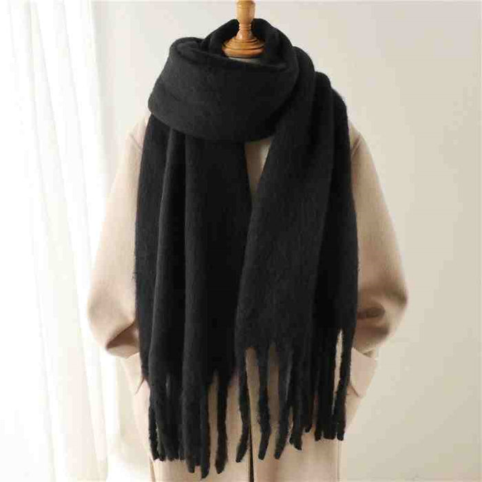 Warmfell Thick Fluffy Winter Scarf in 19 Colours