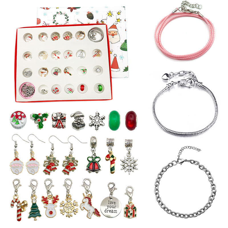 Charm bracelet advent calendar – 24 surprises to make jewellery