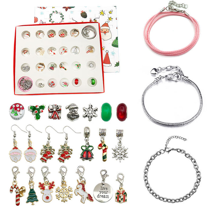 Warmfell Charm bracelet advent calendar with 24 jewellery surprises