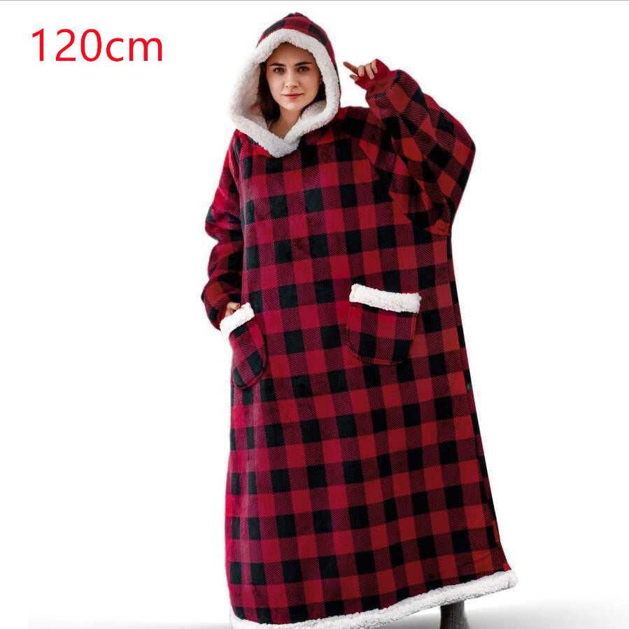 Oversized Hoodie Blanket – Cosy Wearable Blanket with Pocket