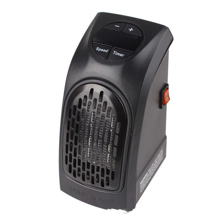 Plug-In Ceramic Heater – Mini Fan Heater with Thermostat