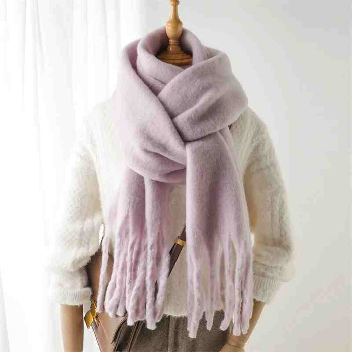 Warmfell Thick Fluffy Winter Scarf in 19 Colours