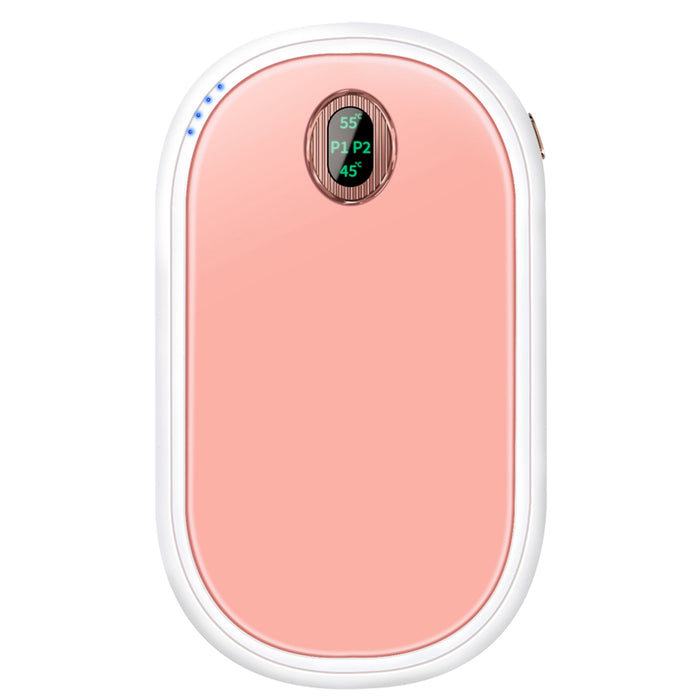 Warmfell Pebble Rechargeable Hand Warmer with Digital Display