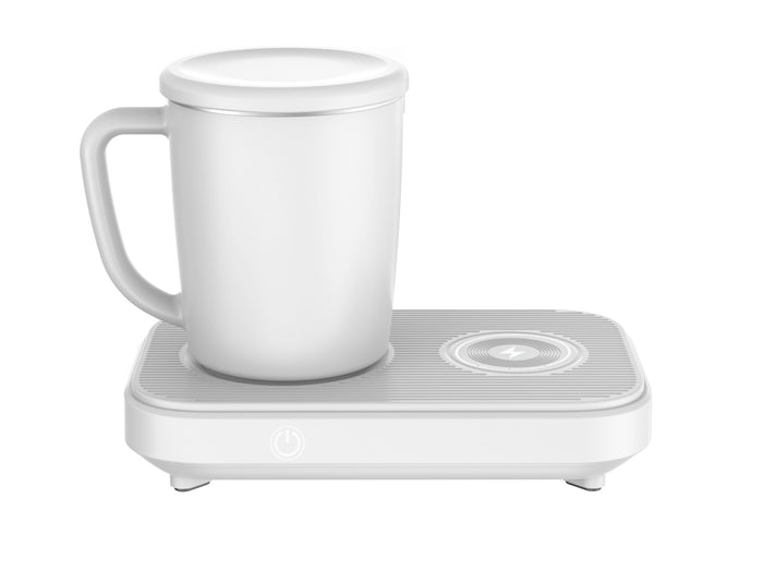 Warmfell Cup Warmer and Cooler with Wireless Phone Charger