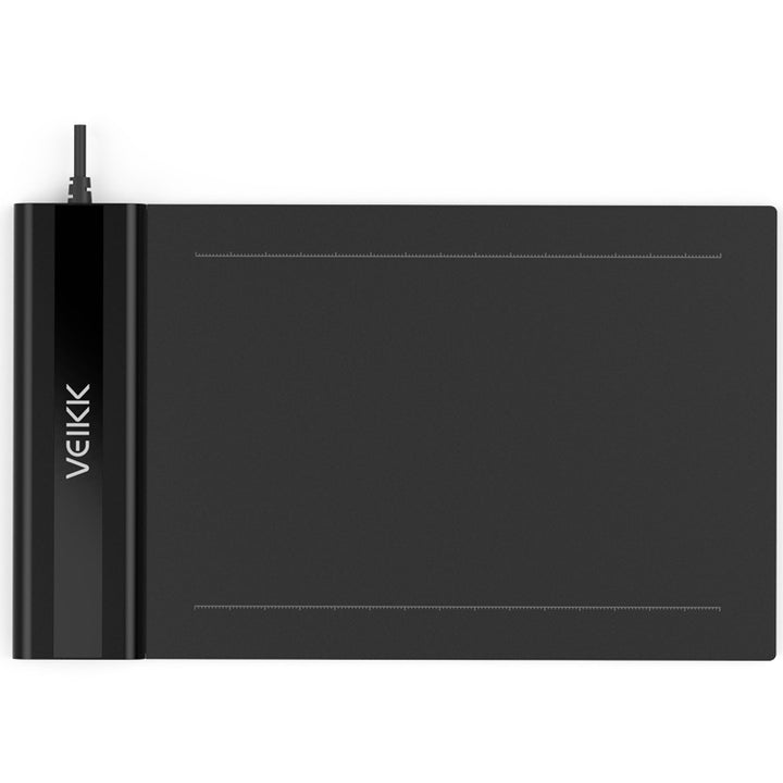 Graphics drawing tablet with stylus and pen stand