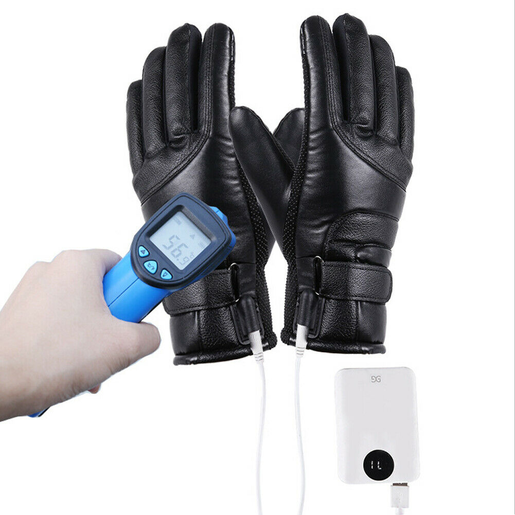 Waterproof Electric Heated Gloves With Touch Screen And Switch