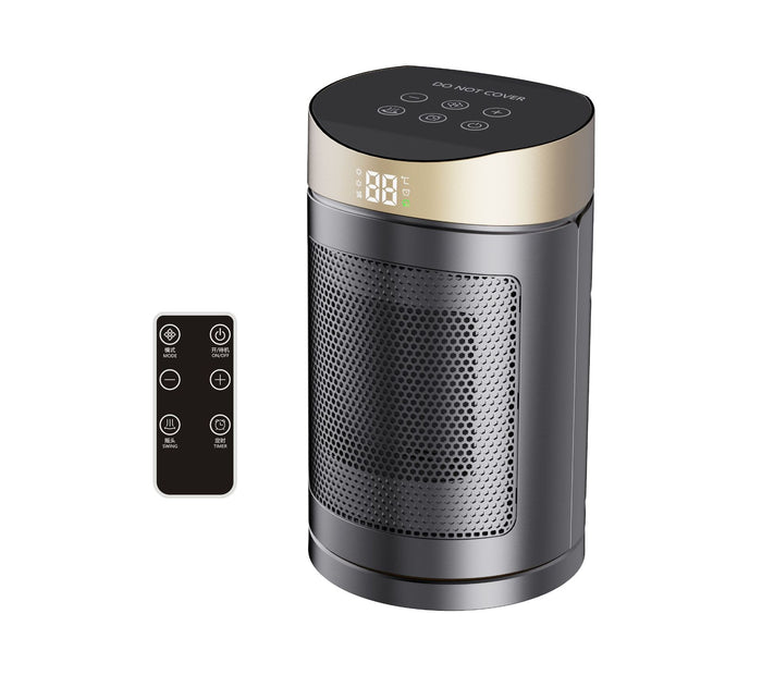 Warmfell Oscillating Ceramic Tower Heater with Touch Screen