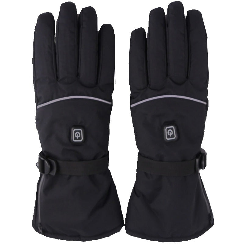 Electric Heated Gloves With 3 Temperature Levels And Warm Velvet