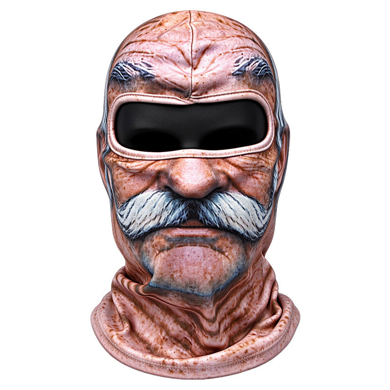 3D Funny Balaclava – Warm Fleece Novelty Ski Mask