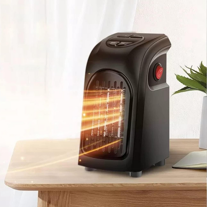 Warmfell™ Wall-Mountable PTC Plug-In Heater with Thermostat