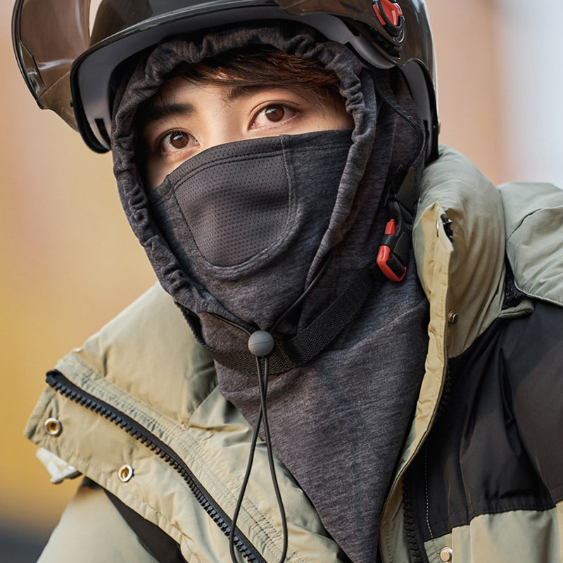 Warmfell™ Hooded Face Mask with Neck Warmer for Cycling and Skiing