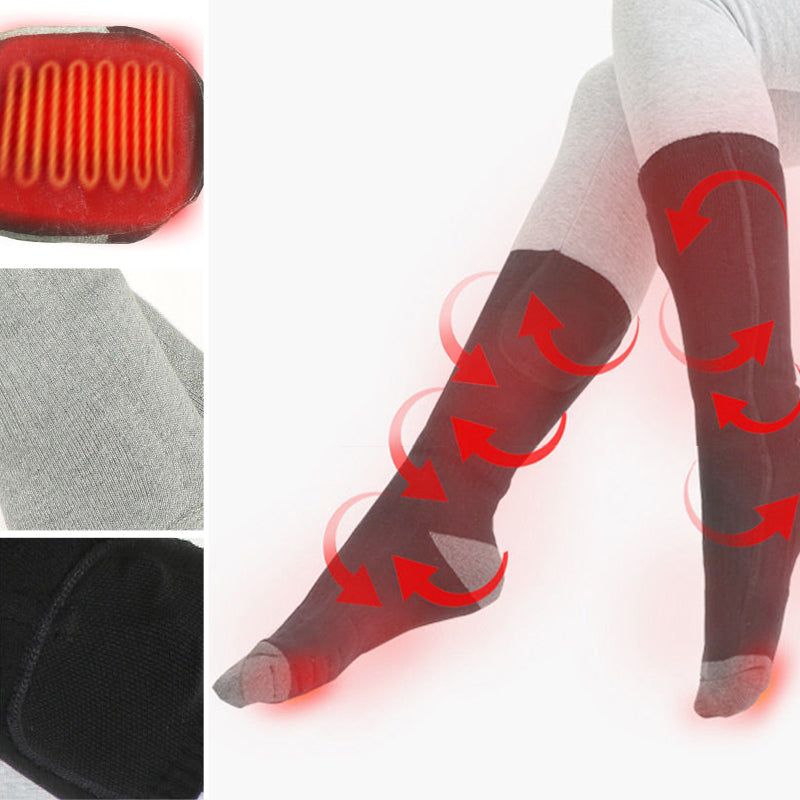 Warmfell™ Rechargeable Heated Socks with Up to 8 Hours of Adjustable Warmth