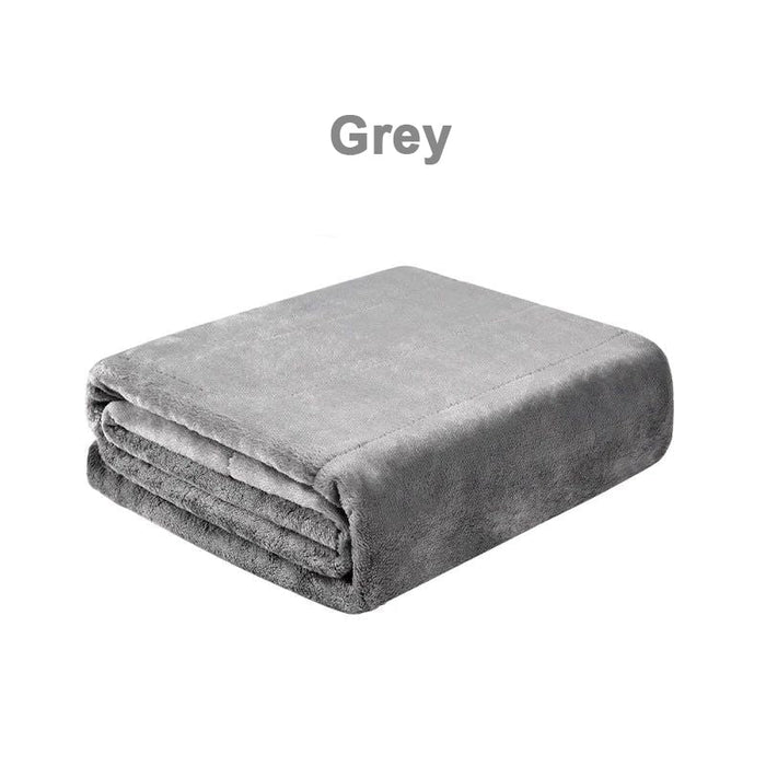 Warmfell™ Double-Sided Flannel USB Heated Blanket, Machine Washable