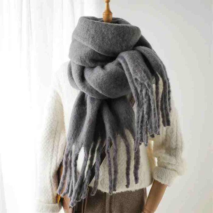 Warmfell Thick Fluffy Winter Scarf in 19 Colours