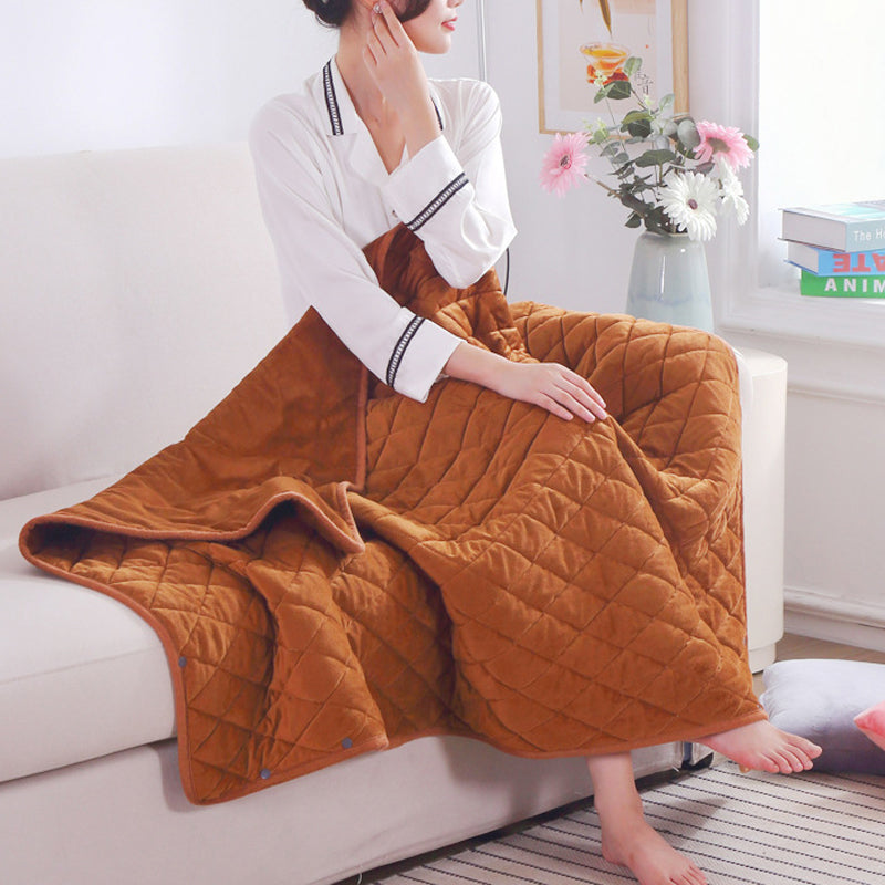 Warmfell™ USB Heated Blanket with Power Bank Pocket