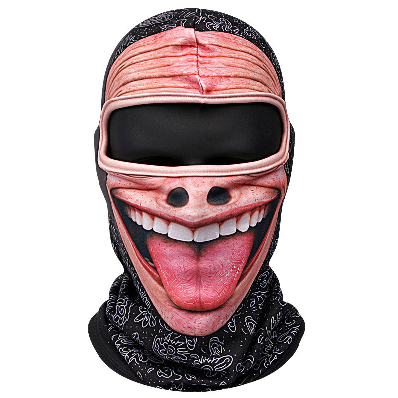 3D Funny Balaclava – Warm Fleece Novelty Ski Mask