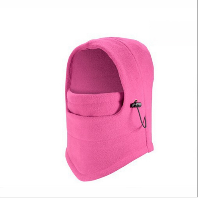 Warmfell 3-in-1 fleece balaclava with drawstring