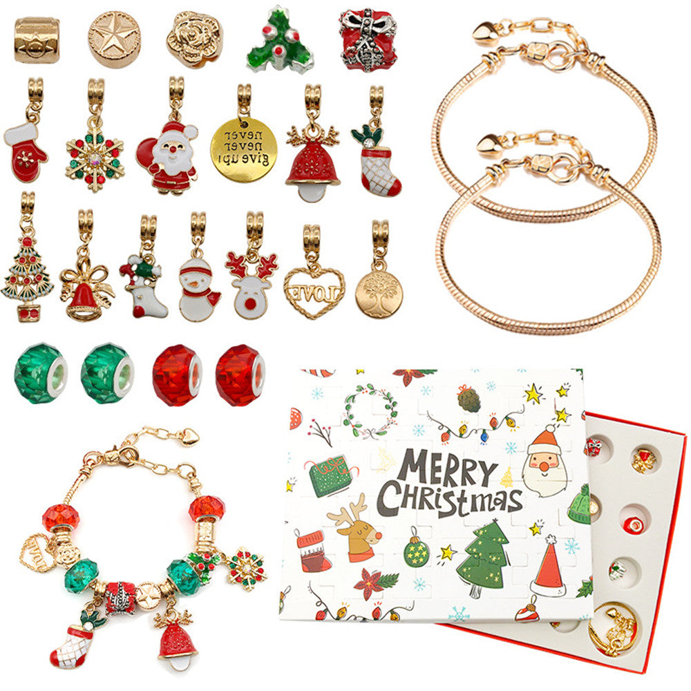 Charm bracelet advent calendar – 24 surprises to make jewellery