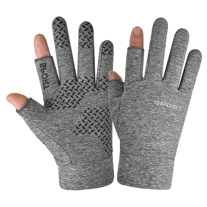 Warmfell Velvet Lined Sports Gloves, Full or Open Finger