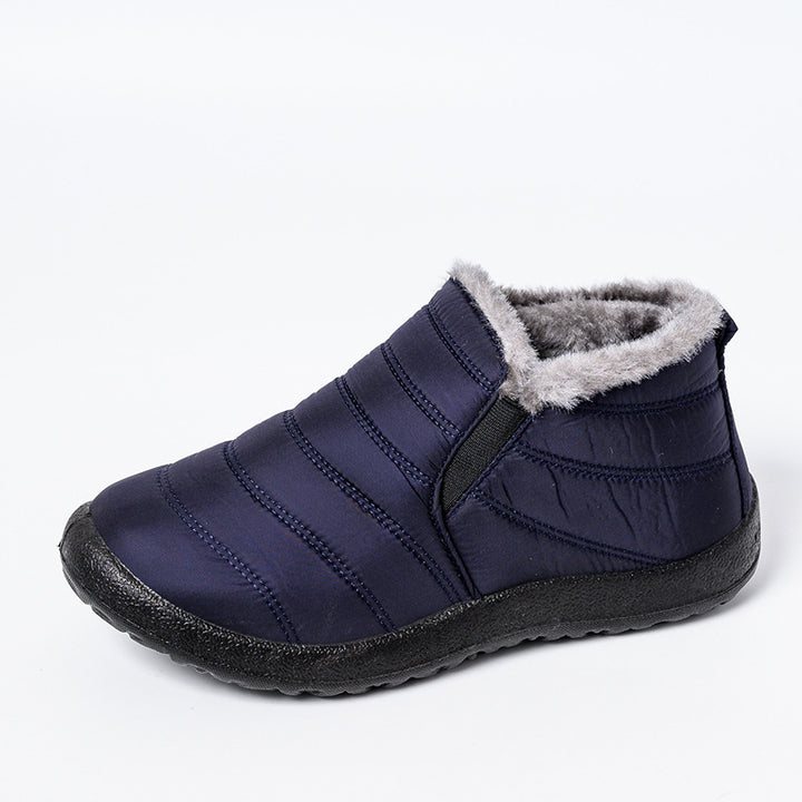 Slip-On Waterproof Unisex Ankle Snow Boots, Lightweight