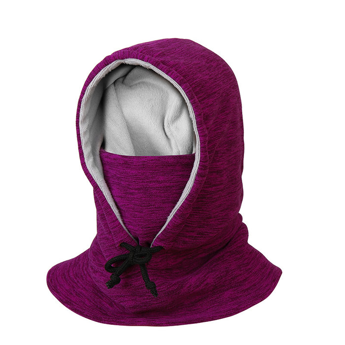 Warmfell 2-in-1 Fleece Balaclava Hood and Neck Warmer