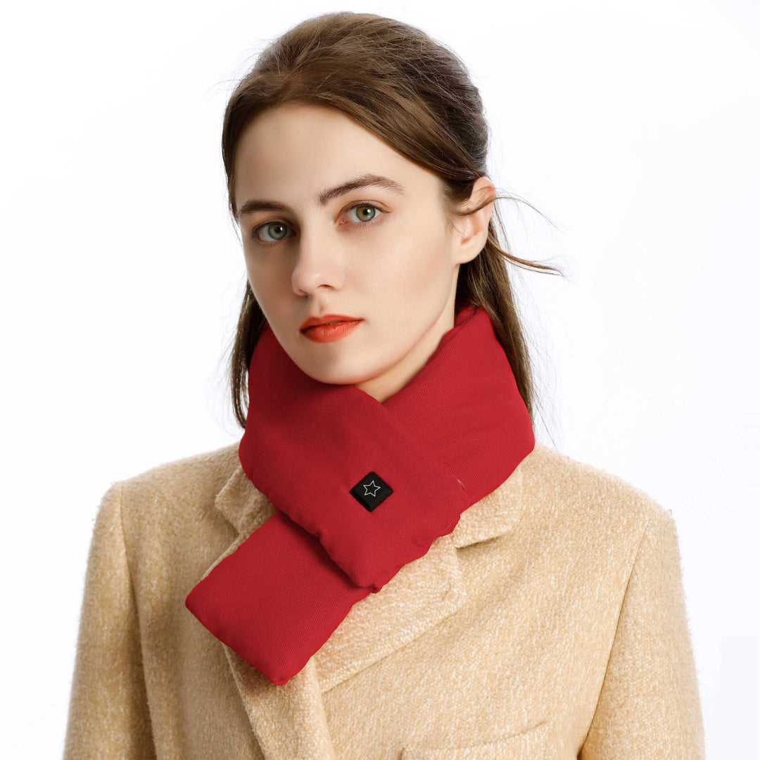 Warmfell™ Heated Cotton Scarf with USB and 3 Heat Settings