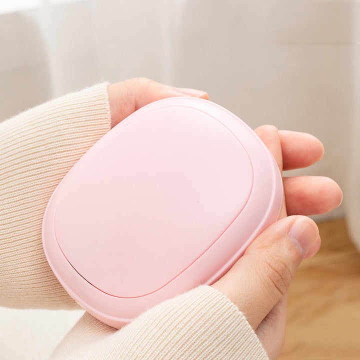 Rechargeable Pebble Hand Warmer – 3 Heat Levels, USB