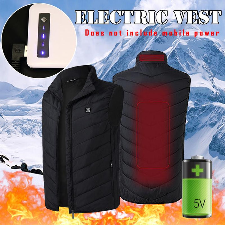 Heated Vest for Men and Women, Smart Electric Heating Gilet